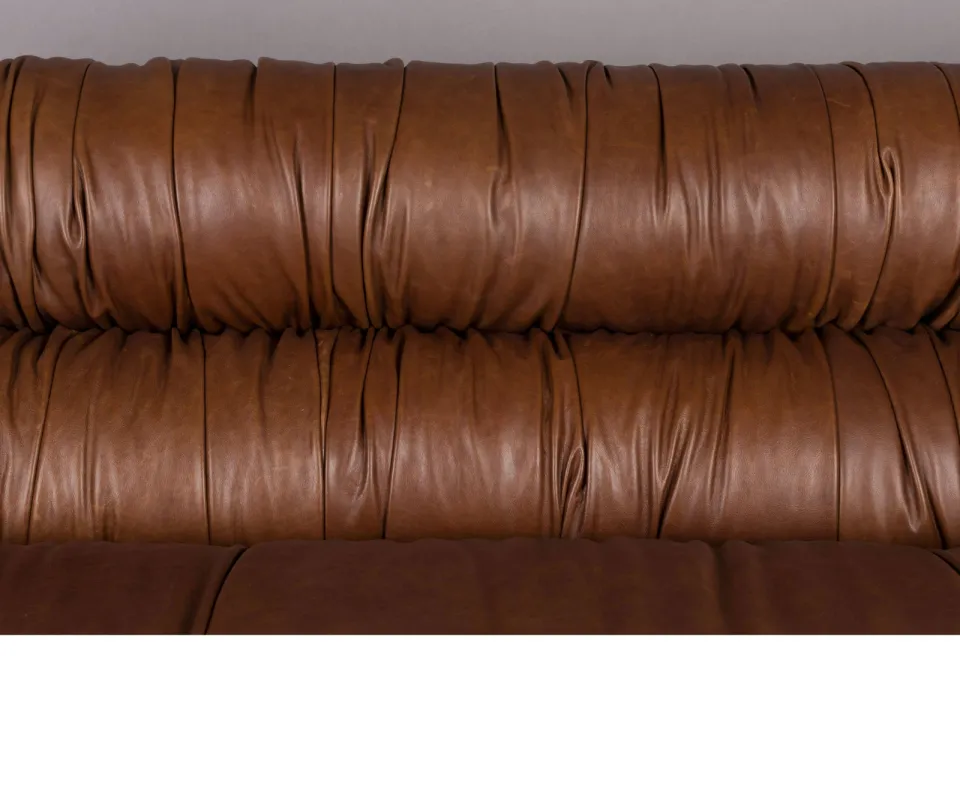 Dutchbone Douglas 3-zitsbank chocoladebruin, foto 5