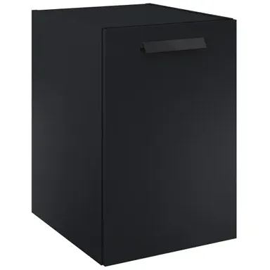 Elita Wastafelonderkast Ness 40cm - Zwart Mat - Met 1 Deur