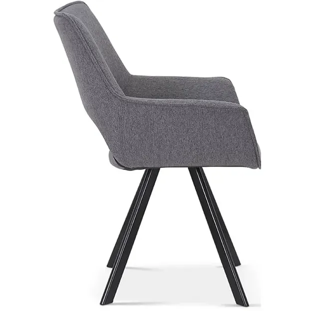 eetkamerstoel Zoë grijs, foto 3