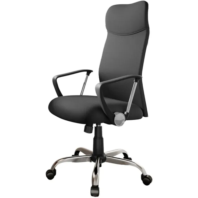 Songmics Bureaustoel - Ergonomisch Zwart