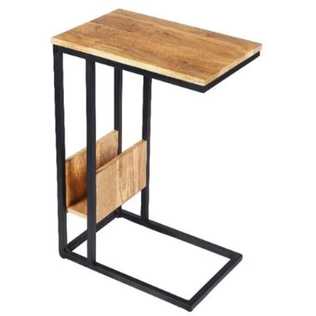 Starfurn Laptoptafel Slider - Rechthoek Naturel Hout - 48x32x72cm