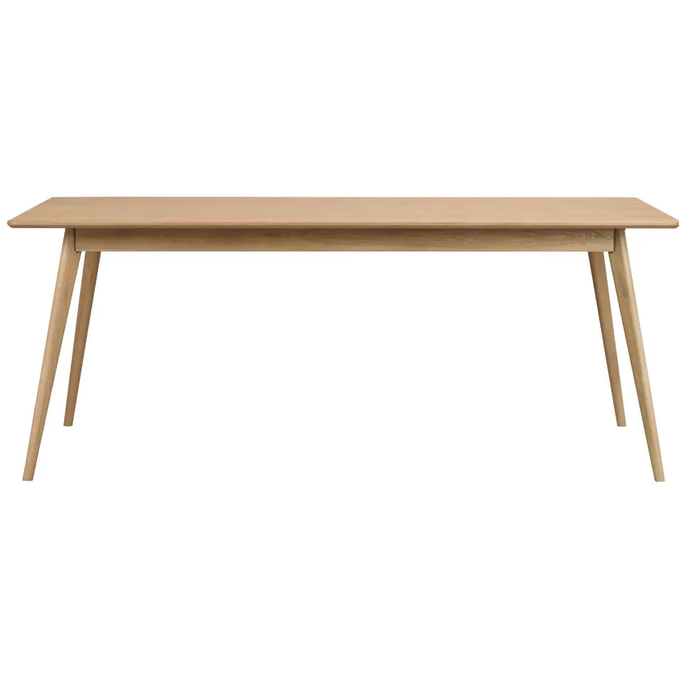 Rowico Home Yumi verlengbare houten eettafel naturel - 190 x 90 cm