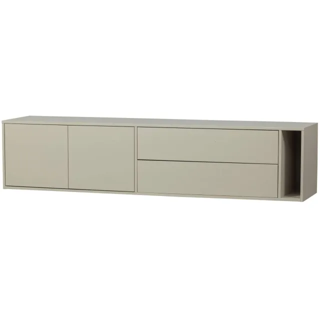 vtwonen Settle Down tv-meubel beige dust