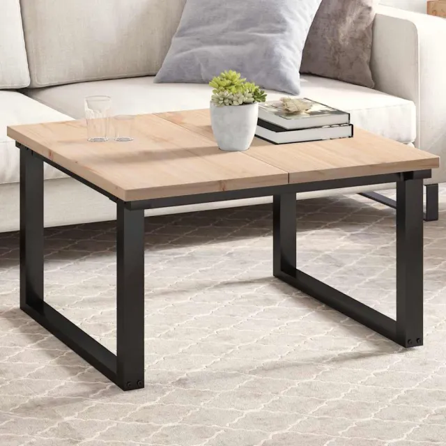 vidaXL Tafelbladen 2 st rechthoekig 80x40x2,5 cm massief grenenhout Bruin