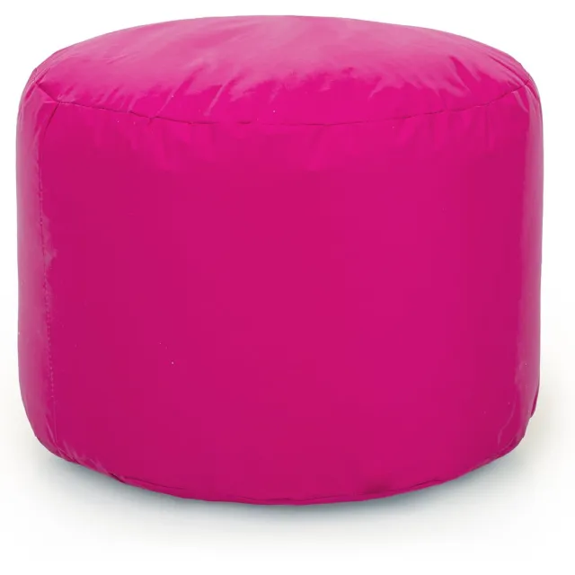 Drop & Sit POEF ROND 60 PINK NYLON