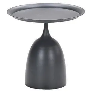 Garden Impressions Mioala bijzettafel (50xH48 cm) Mioala bijzettafel - diameter 50xH48 cm - carbon black Mioala bijzettafel - diameter 50xH48 cm - carbon black Zwart