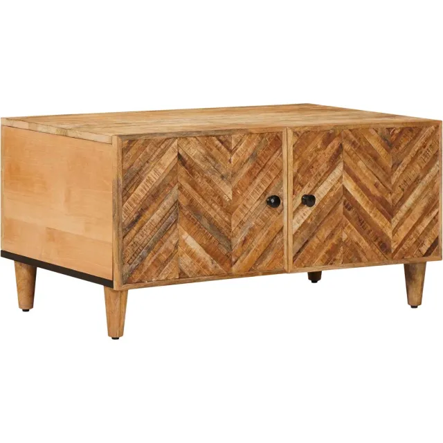 vidaXL Salontafel Bruin 80 x 50 x 40 cm Massief Mango Hout