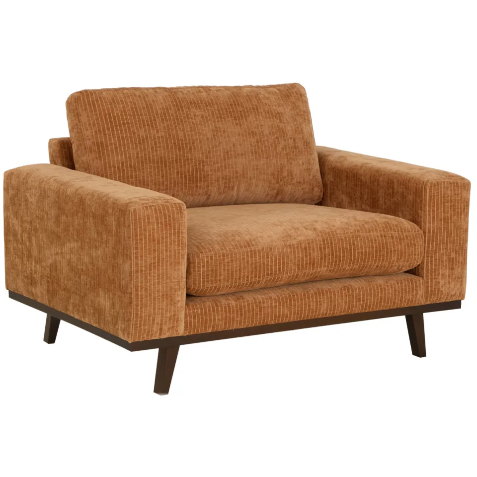 NOUS Living loveseat Torino cognac