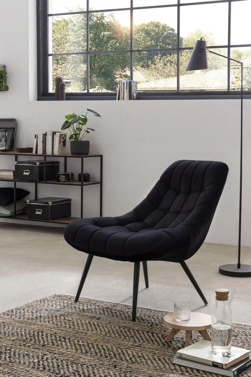 Fauteuil Stijn zwart, foto 5