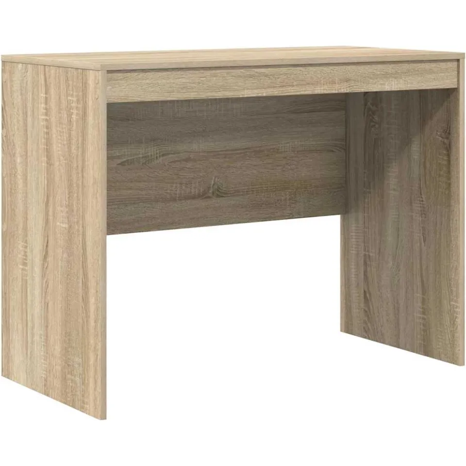 vidaXL Bureau Sonoma Eiken 100 x 50 x 76 cm, foto 3