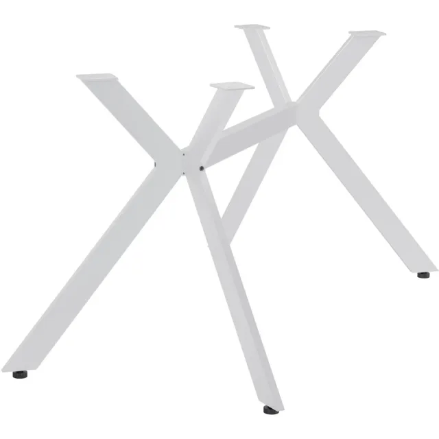 CLP Cascada Tafelpoten - Tafelframe - Tafelonderstel - Met poedercoating - Wit - wit