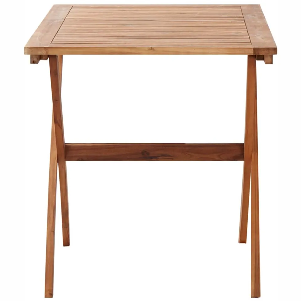 vidaXL Tuintafel 110x67x74 cm massief acaciahout bruin, foto 2