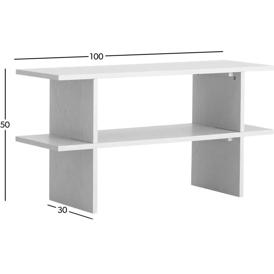 NOUS Living sidetable Igo donkerbruin, foto 4
