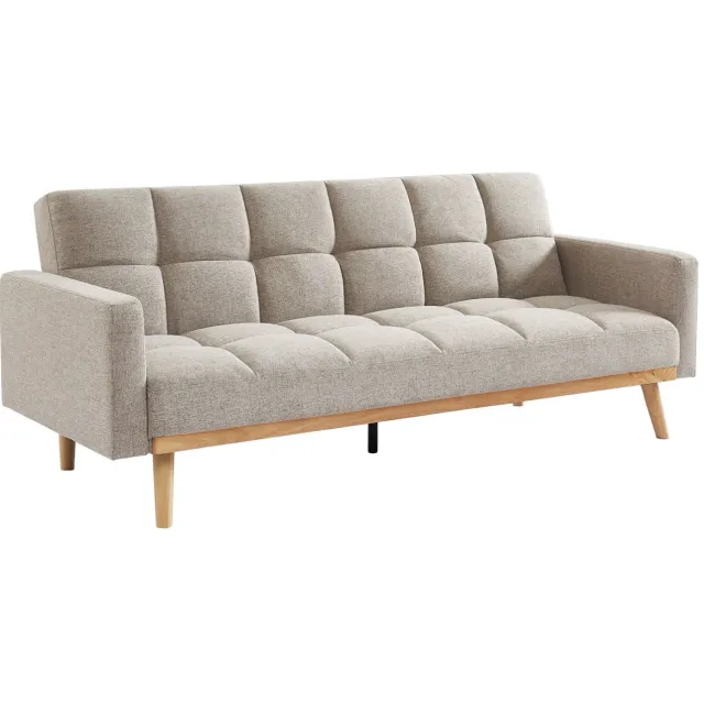 slaapbank Chris beige Bruin