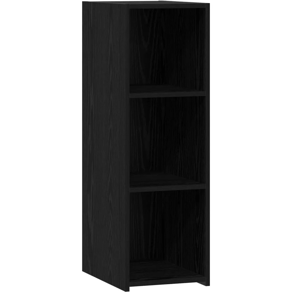 vidaXL Dressoir Zwart eiken 30 x 41 x 93 cm Bewerkt hout, foto 3