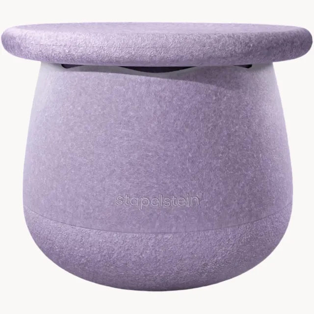 Stapelstein® Kinderopbergpoef Dynamic Paars