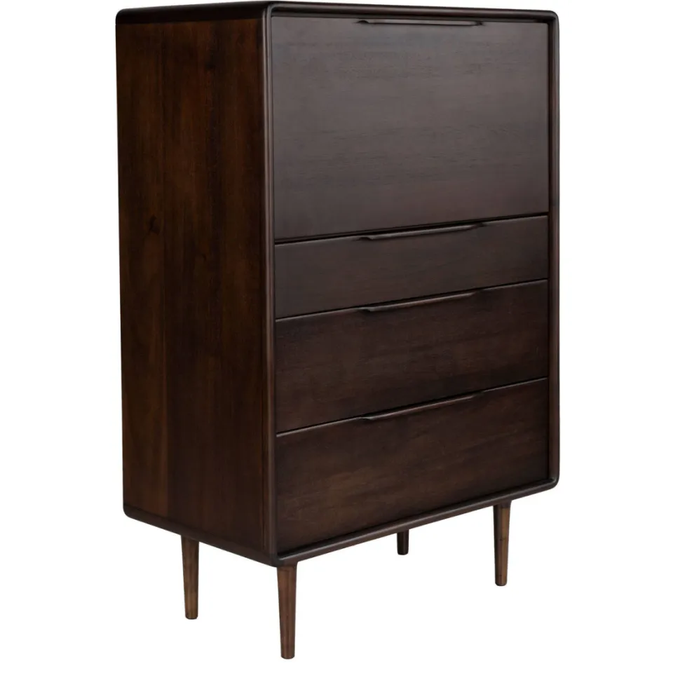 Dutchbone Elroy Ladekast Laag 120 cm Walnootkleur Bruin, foto 4