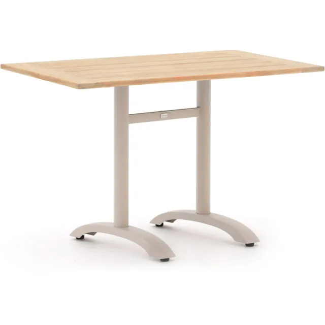 Bellagio tuinmeubelen Bellagio Lisio tuintafel 120x70x75cm Taupe