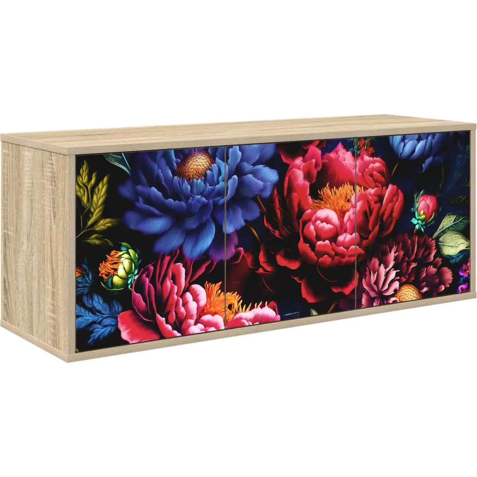 vidaXL Wandgemonteerd tv-meubel KIEL 102 x 33 x 40 cm Sonoma Eiken, foto 3