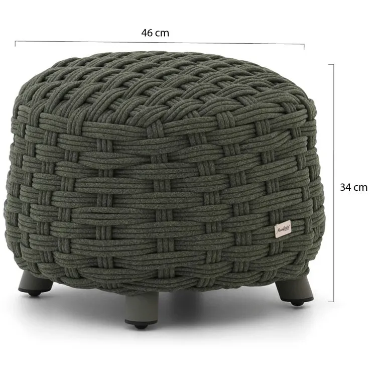 Manifesto Furniture Manifesto Pergine hocker ø 50cm groen, foto 2