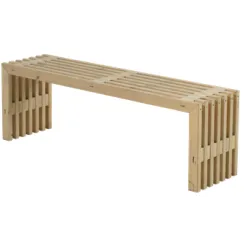 Trendyard Smalle Houten Bank Rustik 138 CM