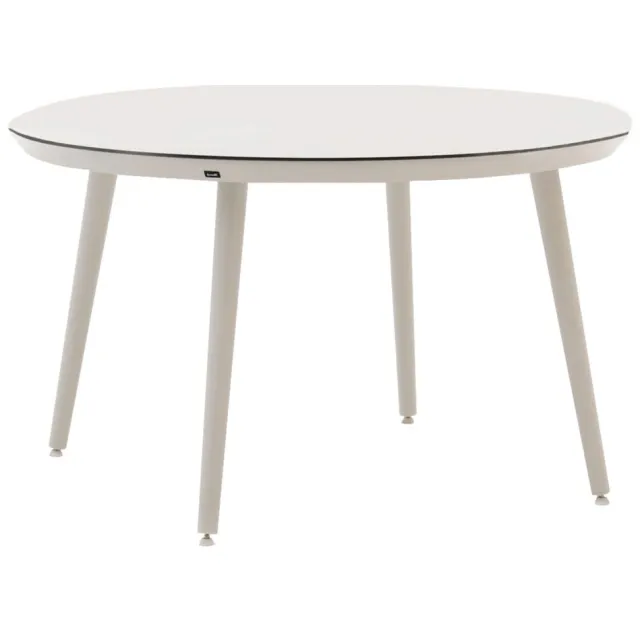 Hartman tuinmeubelen Hartman Sophie Studio dining tuintafel ø128cm Wit