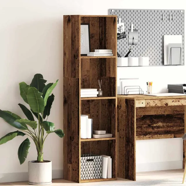 vidaXL Boekenkast 40x30x152 cm bewerkt hout oud houtkleurig bruin, foto 2