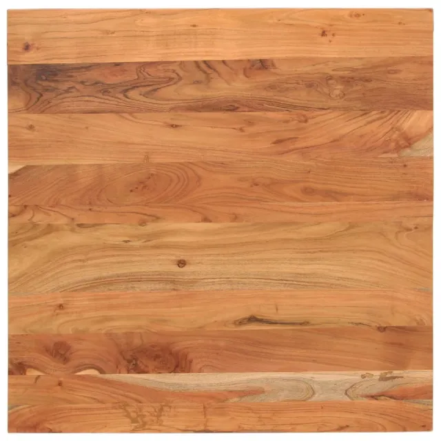 vidaXL Tafelblad vierkant 90x90x3,8 cm massief acaciahout Bruin
