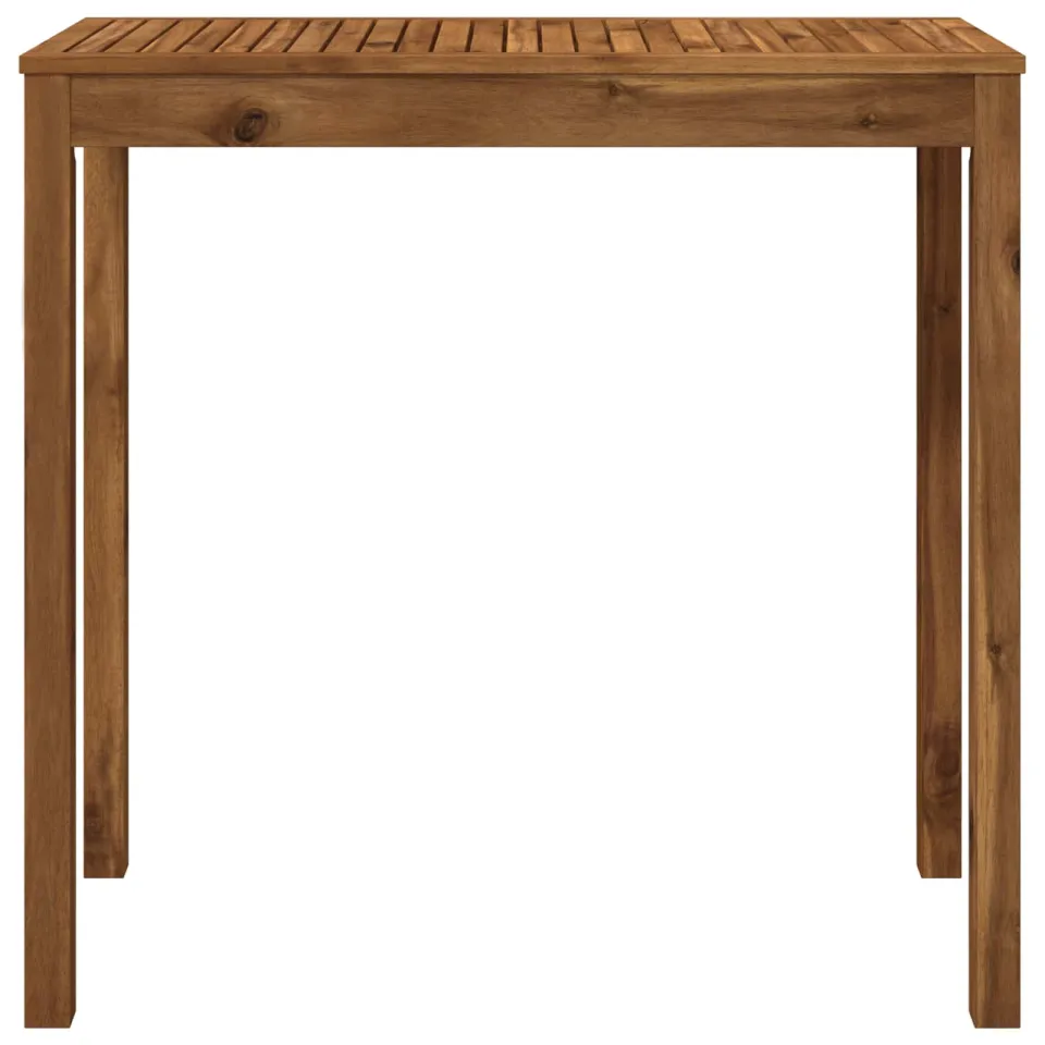vidaXL Tuinbar Tafel LAREN Naturel 108,5 x 55 x 105 cm Bruin