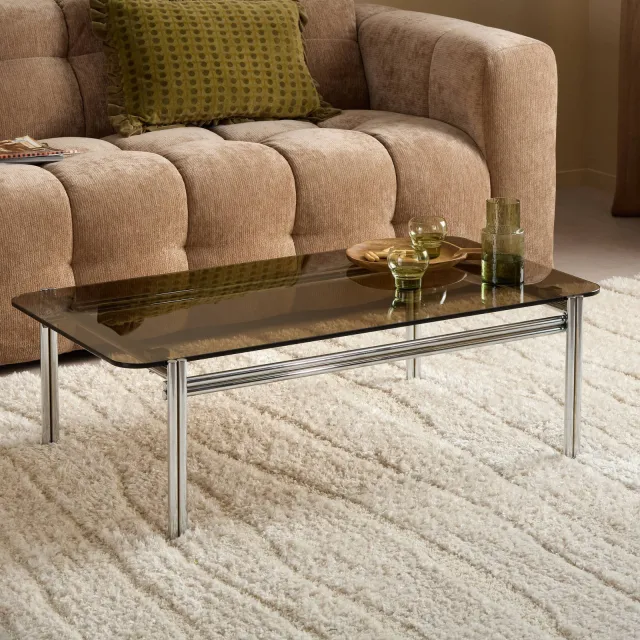 NOUS Living salontafel chroom