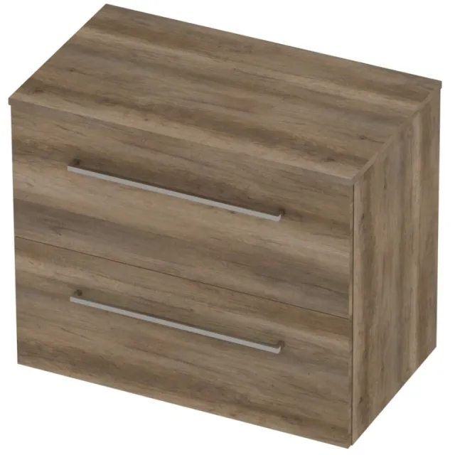 Basic-Line Deck 46 Badmeubelset Voor Grepen 80x46x66 cm Scotch Oak Eiken