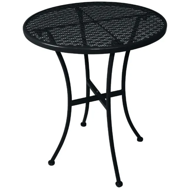 Bolero ronde stalen bistrotafel zwart 60cm