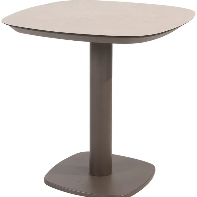4 Seasons Outdoor Manolo Diningtafel Terre - 75x75 cm