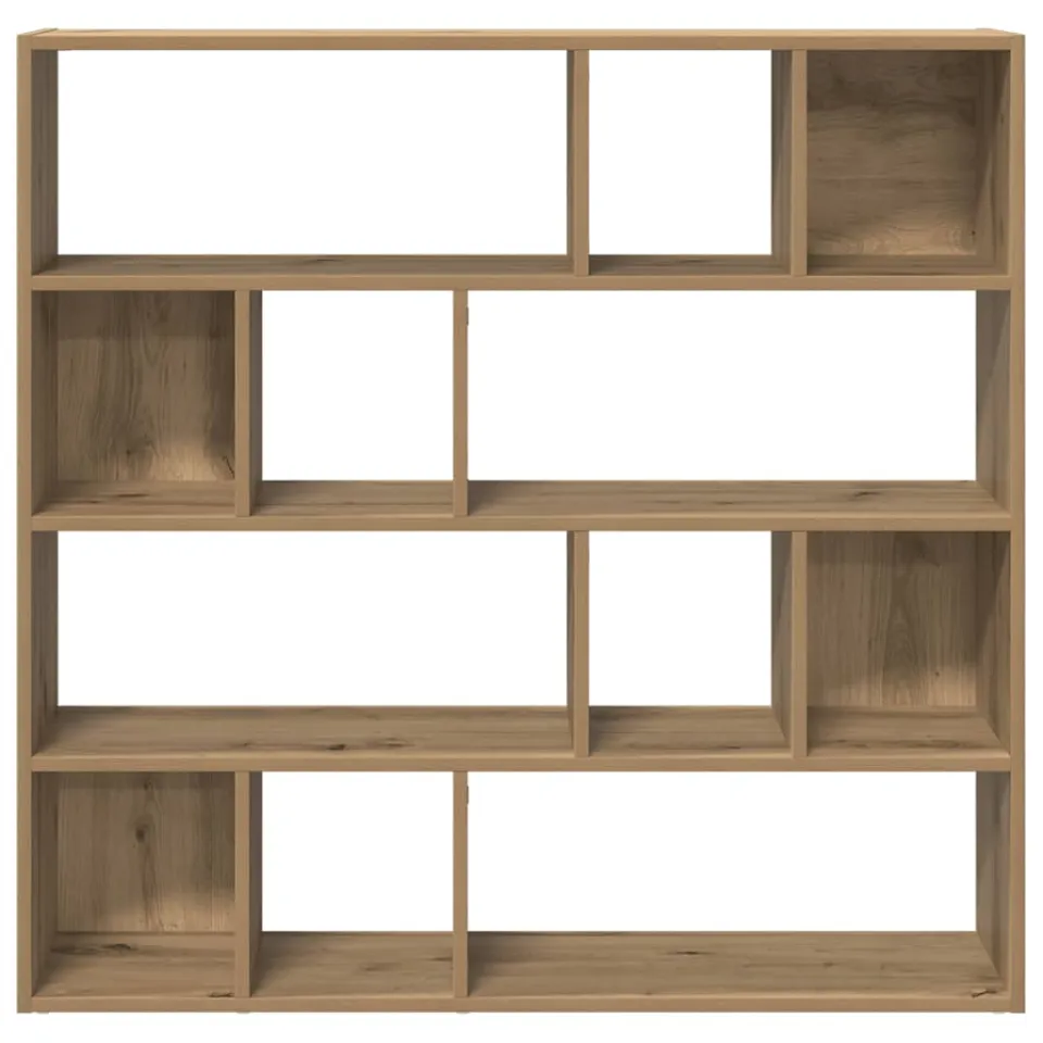vidaXL Boekenkast/kamerscherm 105x24x102 cm artisanaal eikenkleur Bruin