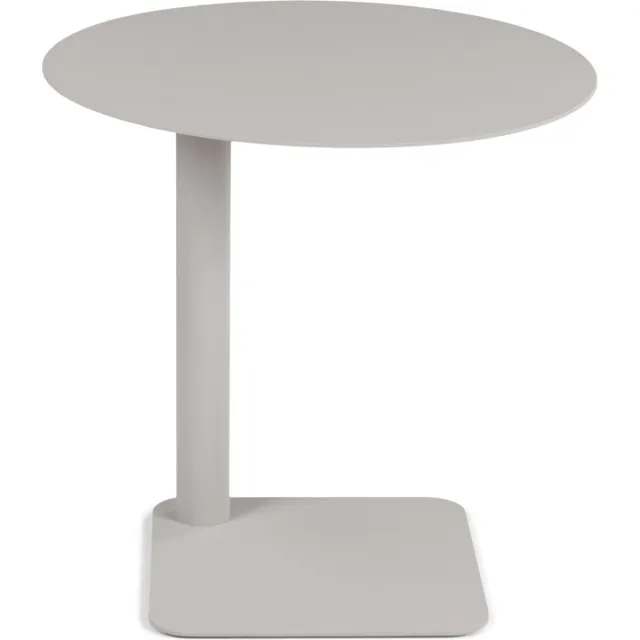 Spinder Design bijzettafel Sunny 40 - Silky Taupe - Ø 40 - Staal
