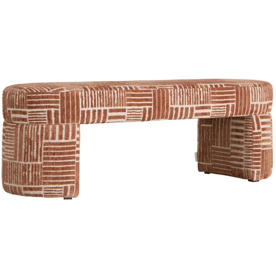 NOUS Living Nice eetkamerbank Labyrinth Terra, foto 4