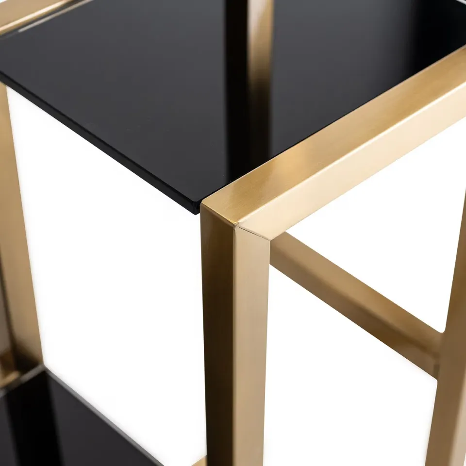 Richmond Interiors wandkast Magnus brushed gold, foto 5
