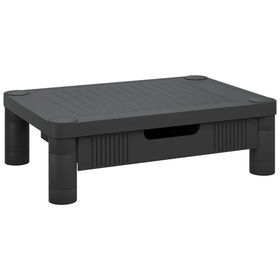vidaXL Monitorstandaard 43x30,5x13 cm zwart, foto 3