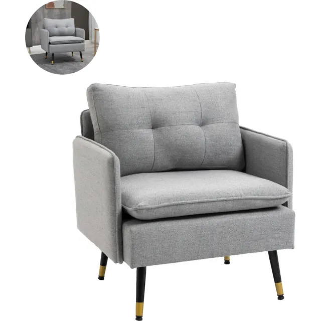 GranMaison Fauteuil - Relaxzetel - Relaxstoel - Relaxfauteuil - Stoel - Voor één Persoon - Grijs