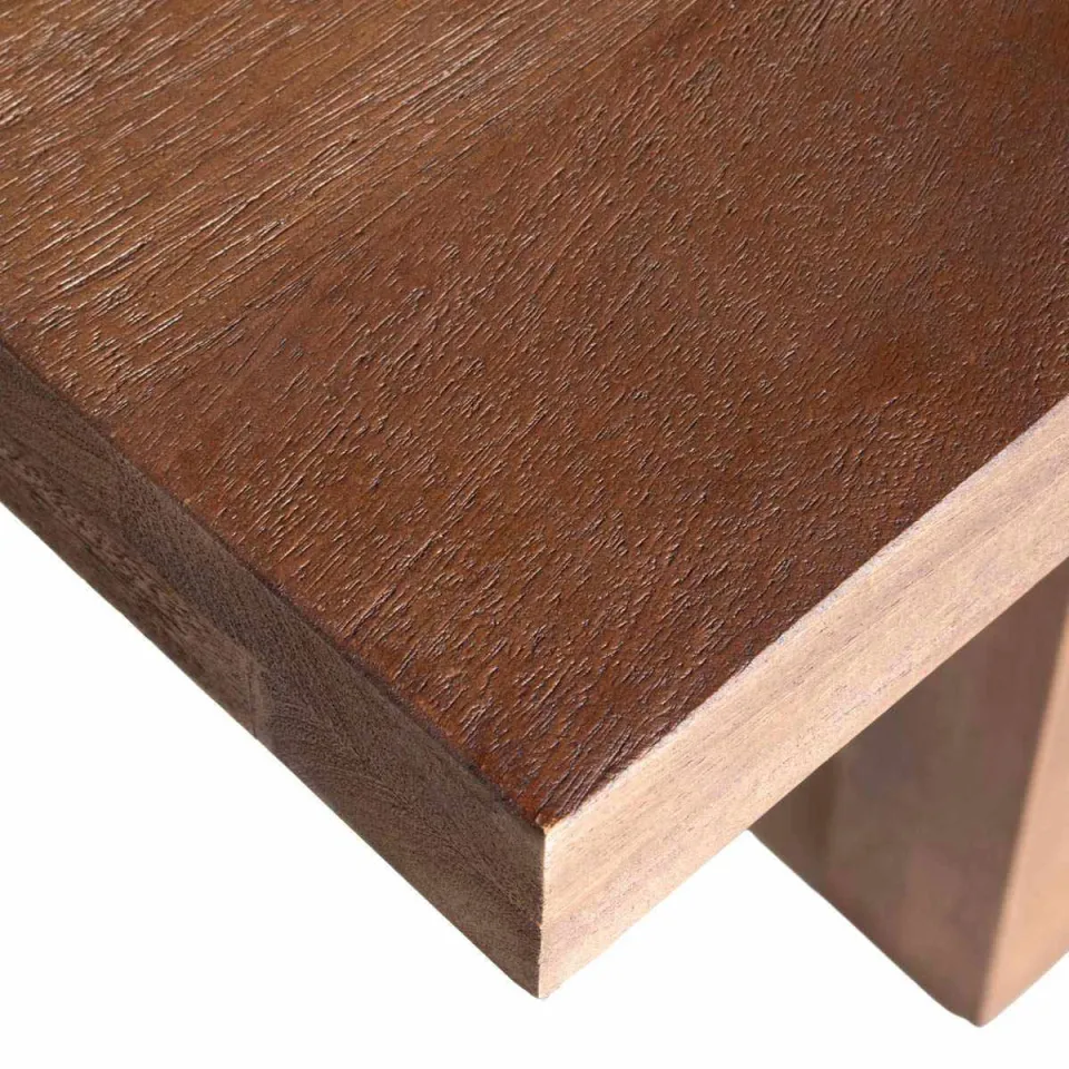 Giga Meubel Eettafel Frans - Rechthoek Donkerbruin Hout - 300x100x76cm, foto 5