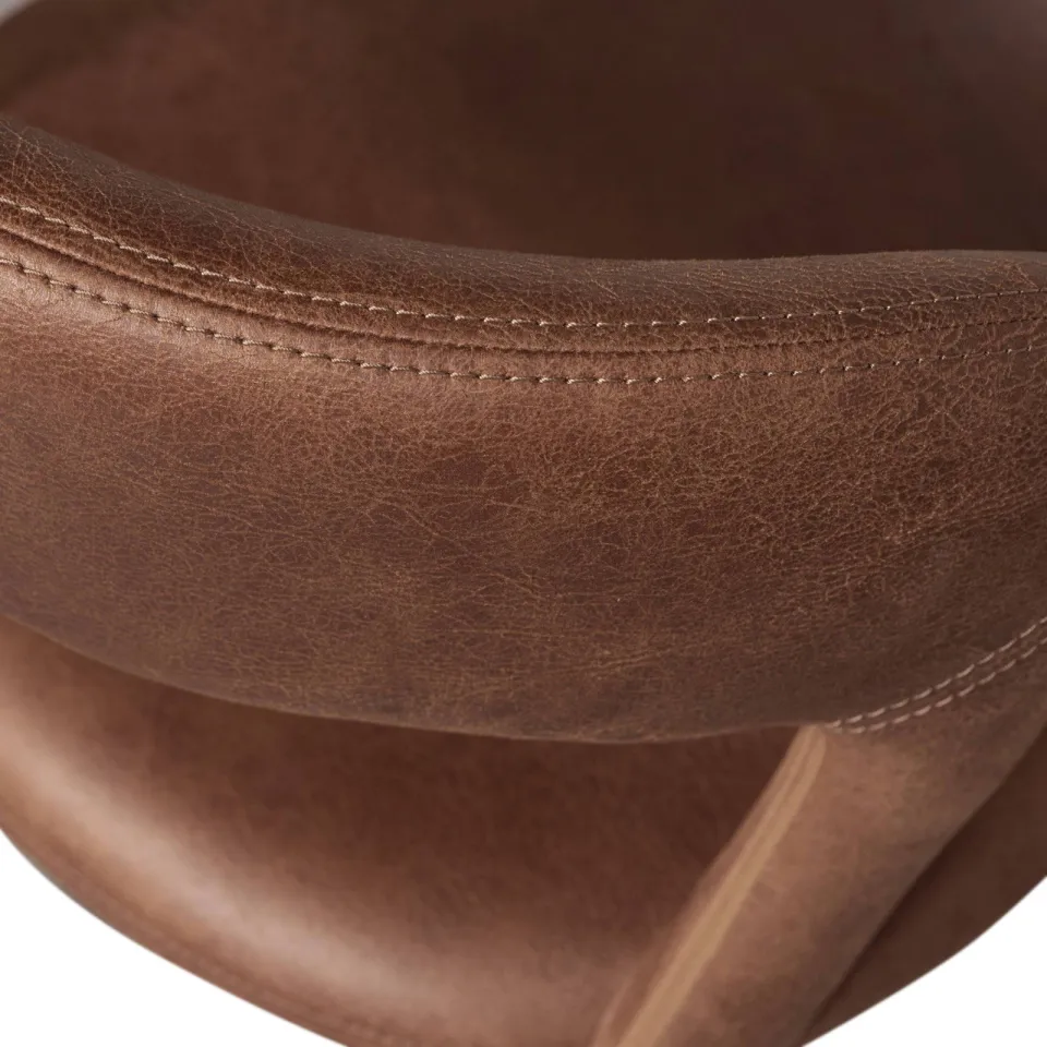 WOOOD Noble eetkamerstoel cognac, foto 6