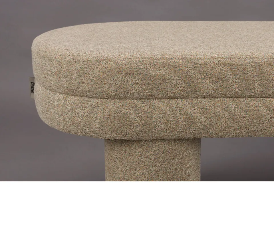 Dutchbone Fern bankje beige, foto 5