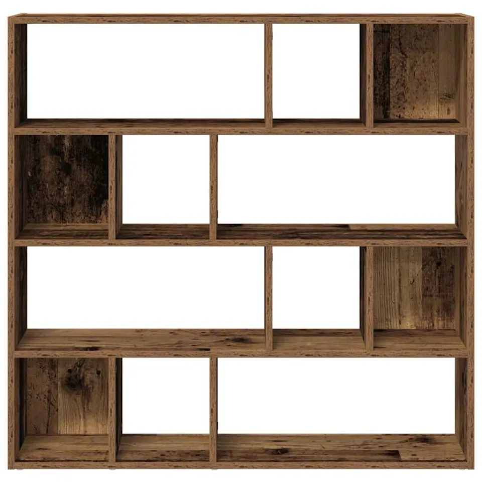 vidaXL Boekenkast/kamerscherm 105x24x102 cm oud houtkleurig bruin, foto 4