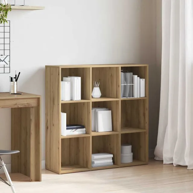 vidaXL Boekenkast 98x29x97,5 cm artisanaal eikenkleur, foto 2