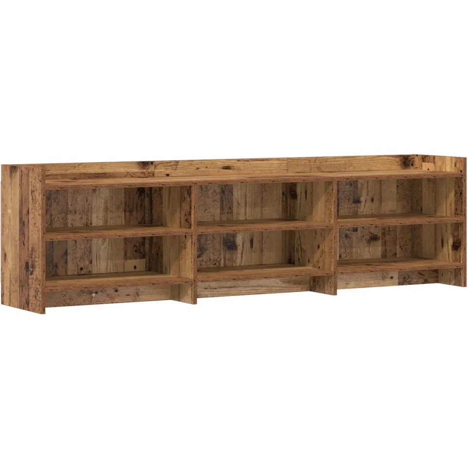 vidaXL TV-kast 168 x 33 x 47 cm Oud hout Bewerkt hout Bruin