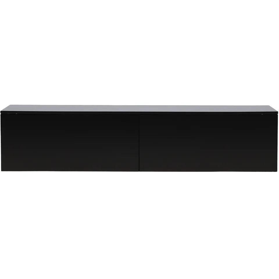 Nest living Leona houten dressoir zwart - 160 x 35 cm, foto 3