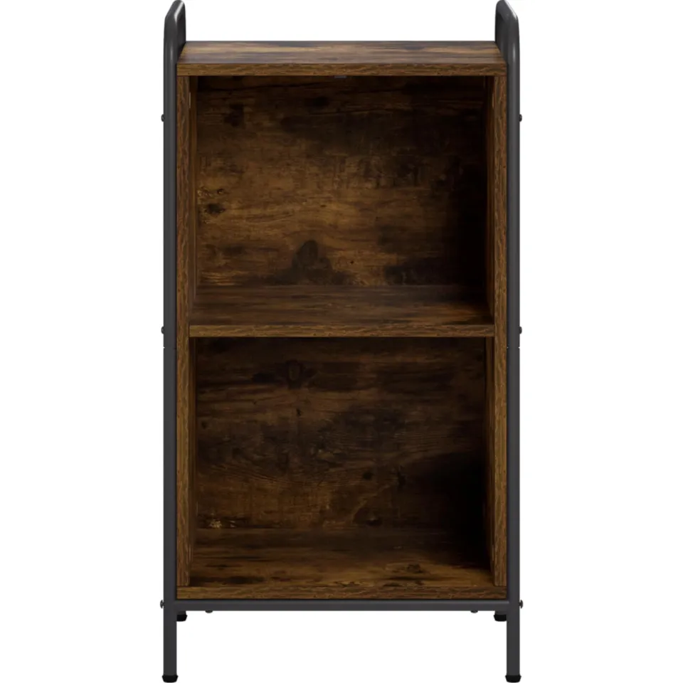 vidaXL Boekenkast 55,5 x 33 x 174 cm Bewerkt hout Gerookt eiken