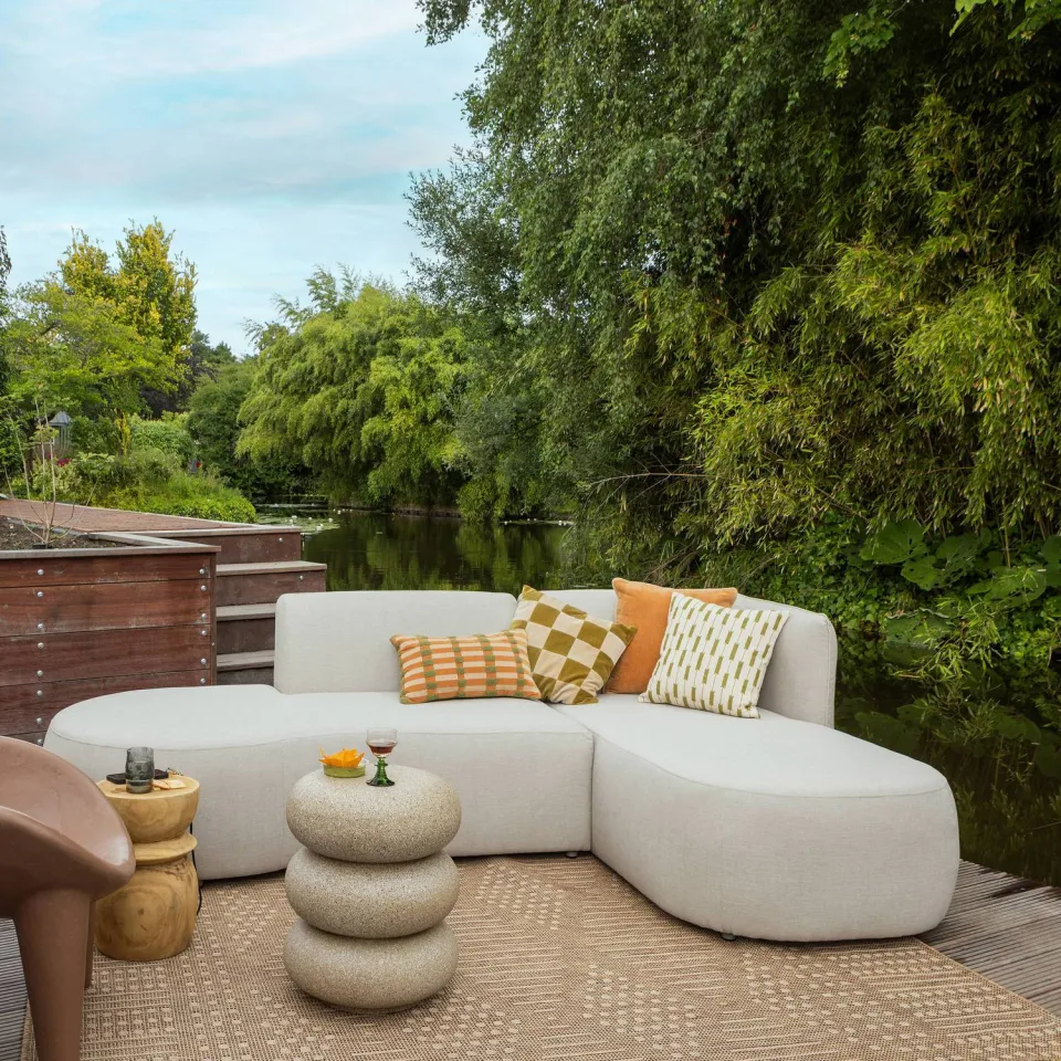 WOOOD Chios loungeset naturel, foto 4