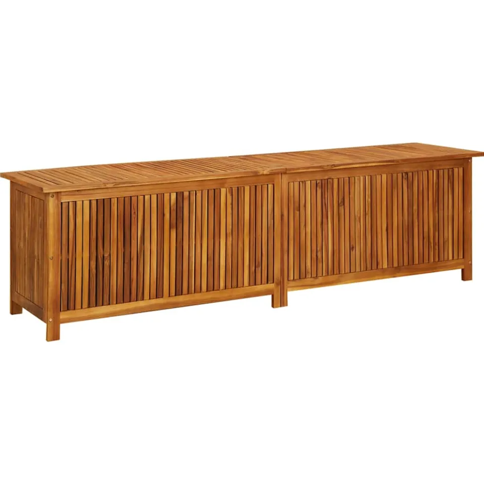 vidaXL Tuinbox 200x50x58 cm massief acaciahout Bruin