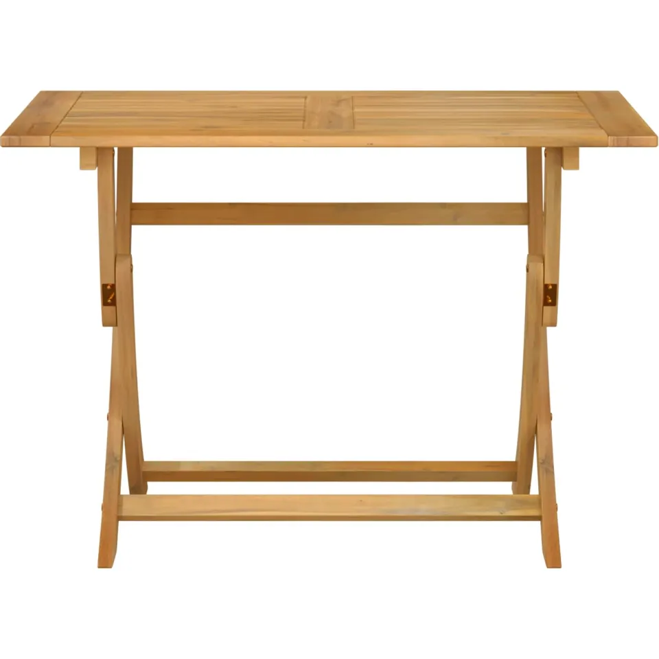 vidaXL Sydney Rechthoekige Tafel Bruin 110 x 55 x 75 cm, foto 4